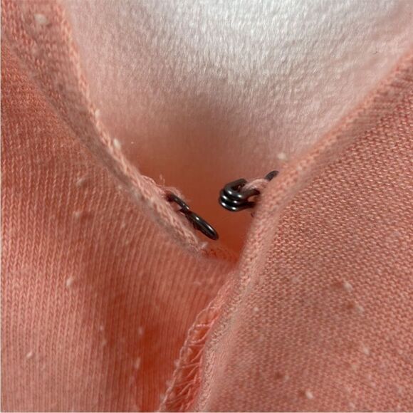 UO Out From Under Callie Rose Draped Textured Surplice Long Sleeve Shirt. Size M - Picture 5 of 15